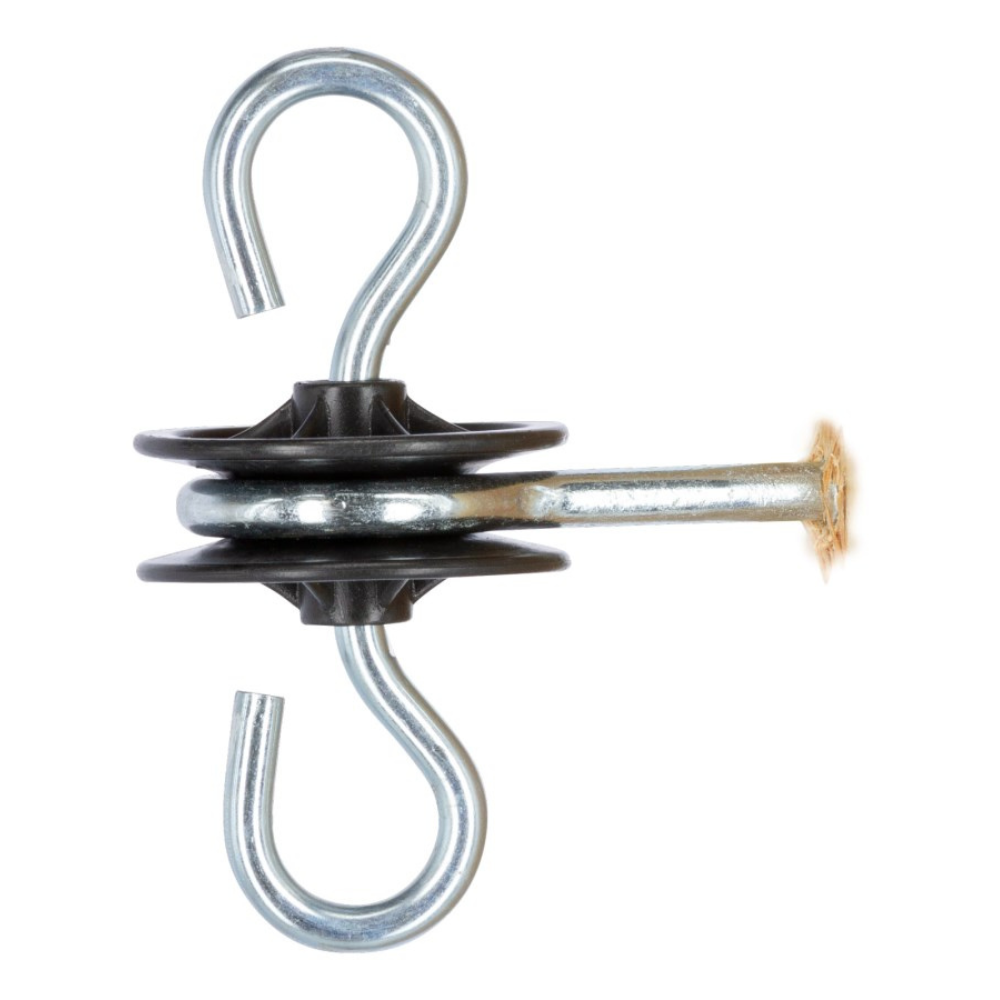 Vārtu izolators koka stabam